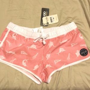 Salt Life board shorts (pink)